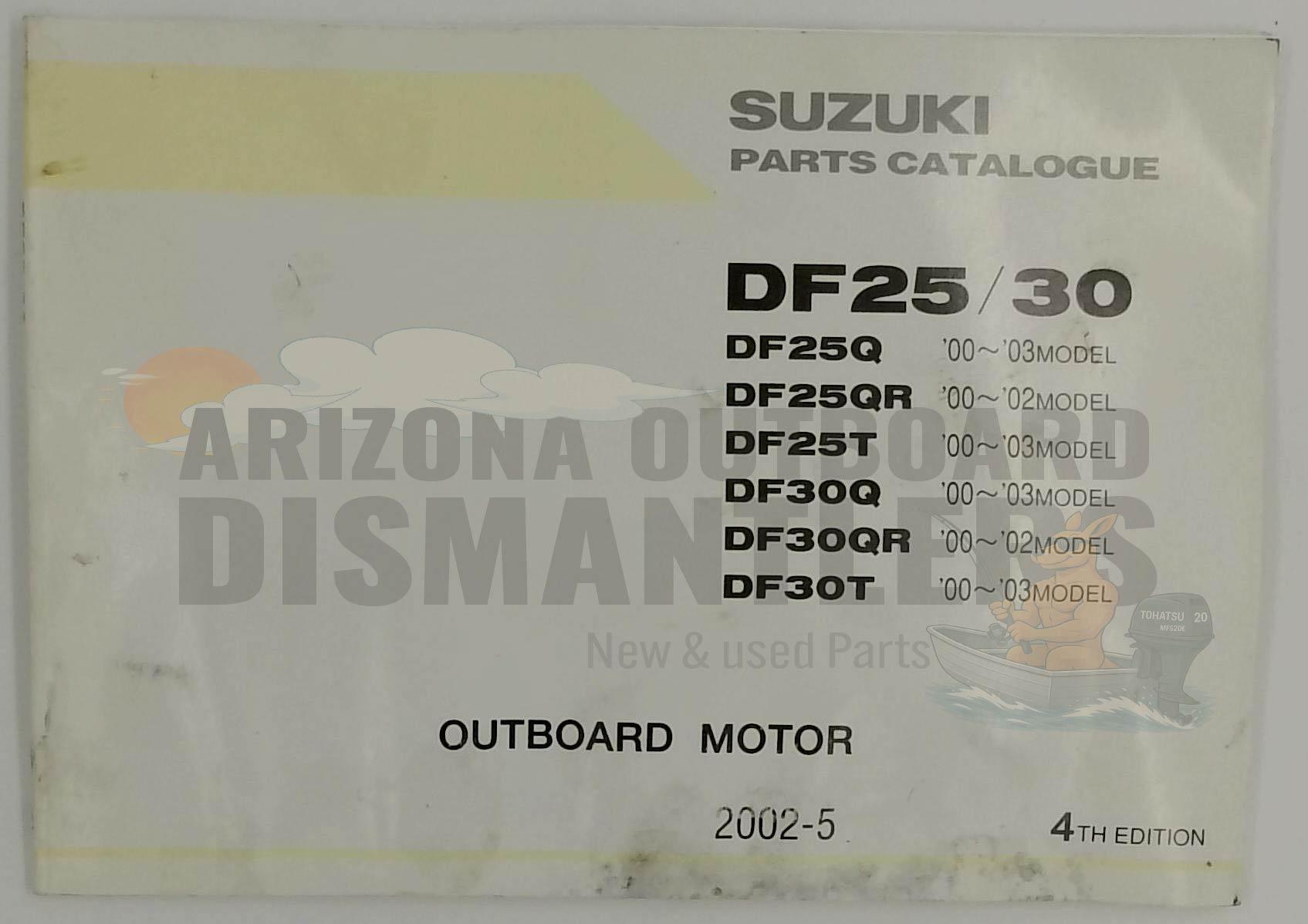 9900B-45189-020 – parts catalog DF25/30 – Suzuki