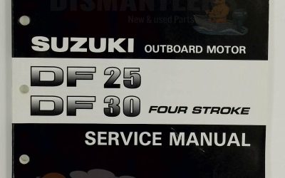 99500-89J01-01E – Service Manual DF25/DF30 – Suzuki
