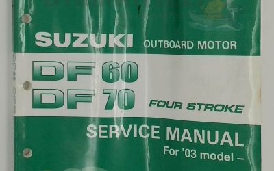99500-99E10-01E – Service Manual DF60/DF70 – Suzuki