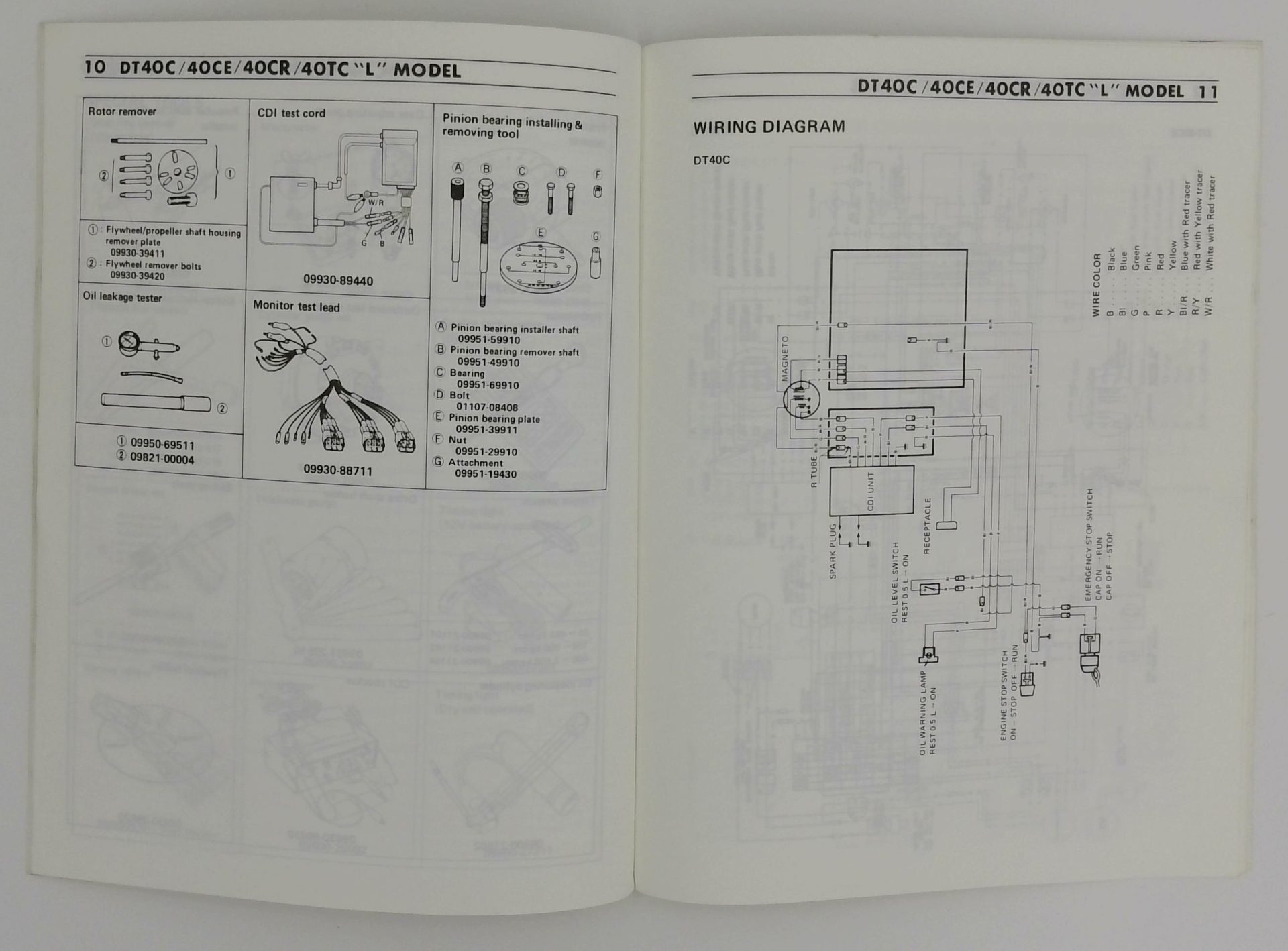 99501-94430-01E – DT40C/DT40CR/DT40TC Supplementary Service Manual – Suzuki - Image 3
