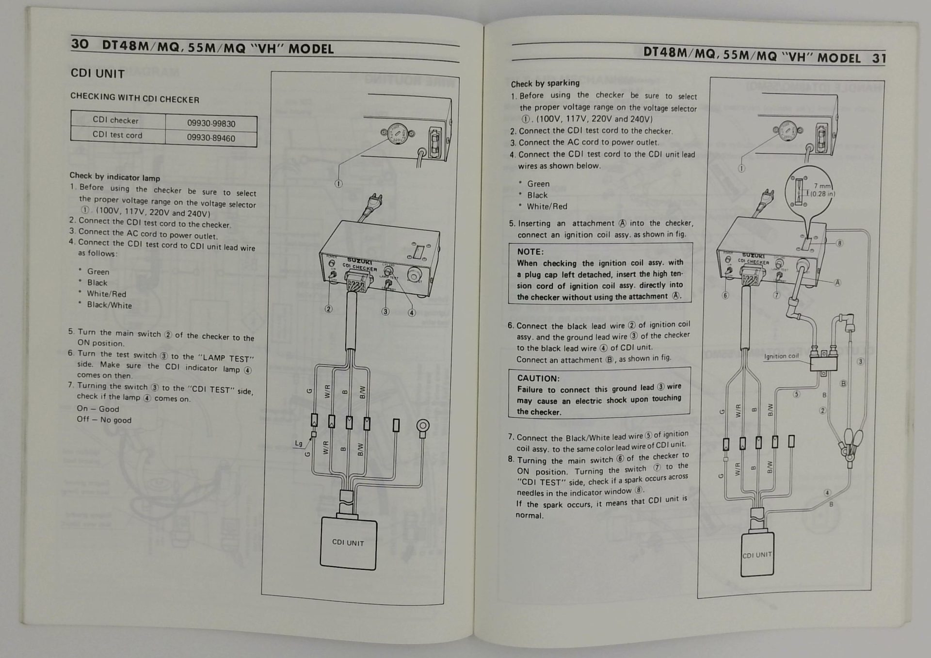 99501-95240-01E – DT250/60 DT48M/MQ 55M-MQ Service Manual – Suzuki - Image 2