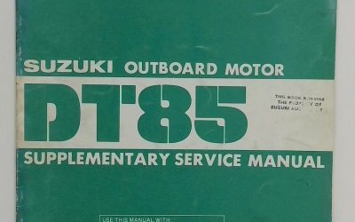 99501-95500-01E – DT85 Supplementary Service Manual – Suzuki