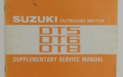99501-98530-01E – DT5/DT6/DT8 Supplementary Service Manual – Suzuki
