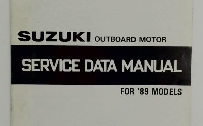99510-03890-01E – Service Data Manual 89 Models – Suzuki
