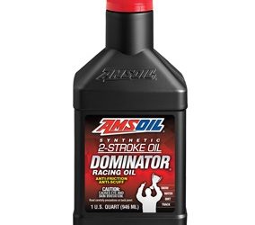 AMSOIL DOMINATOR® Synthetic 2-Stroke Racing Oil 1x QUART (946ml)