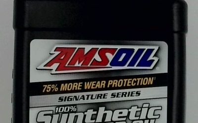 AMSOIL Signature Series 5W-50 100% Synthetic Motor Oil – 1 Quart (946 mL)