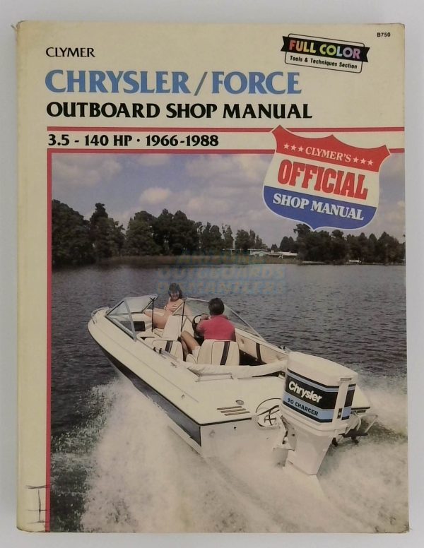 Chrysler Force Outboard Shop Manual 3.5-140 Hp 1966-1988