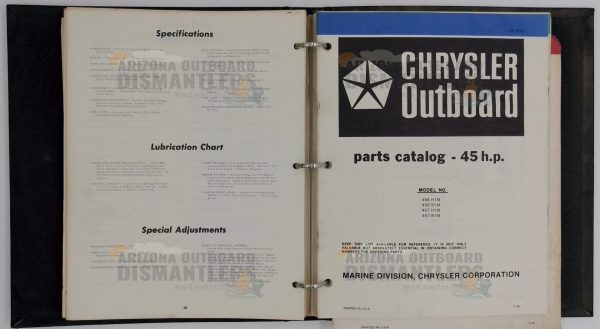 Chrysler Outboard Parts Catalog 45HP (OB887-1) – Vintage OEM Edition - Image 10