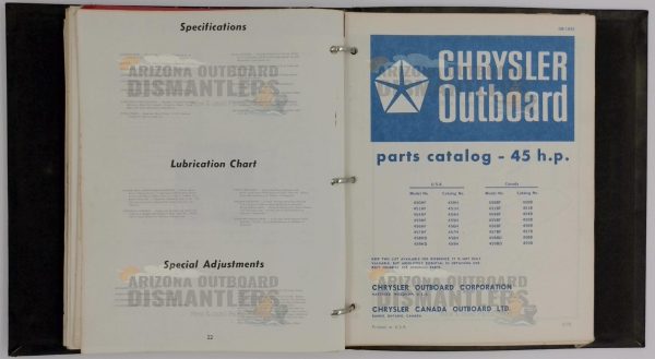 Chrysler Outboard Parts Catalog 45HP (OB887-1) – Vintage OEM Edition - Image 14