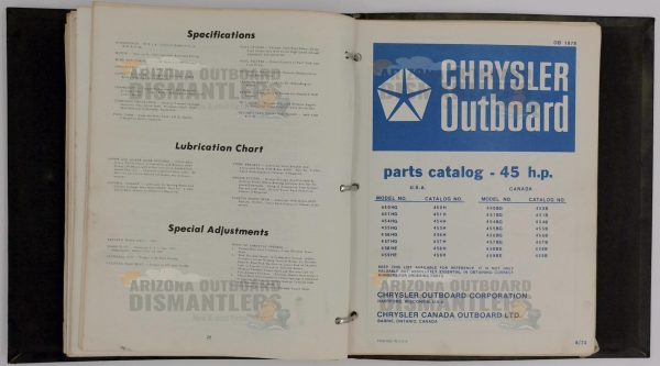 Chrysler Outboard Parts Catalog 45HP (OB887-1) – Vintage OEM Edition - Image 15