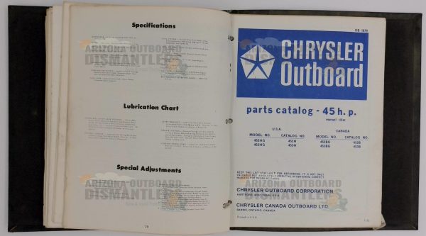 Chrysler Outboard Parts Catalog 45HP (OB887-1) – Vintage OEM Edition - Image 16