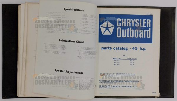 Chrysler Outboard Parts Catalog 45HP (OB887-1) – Vintage OEM Edition - Image 17