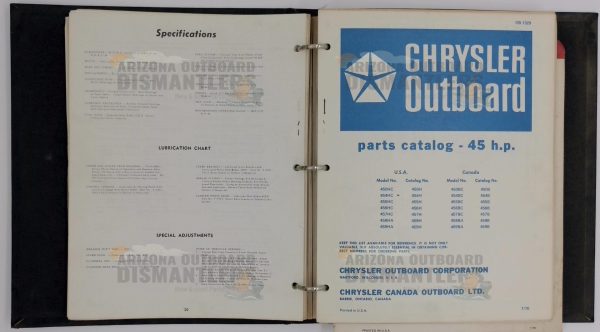 Chrysler Outboard Parts Catalog 45HP (OB887-1) – Vintage OEM Edition - Image 6