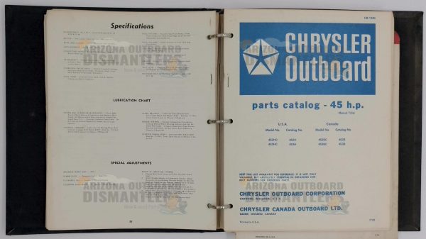 Chrysler Outboard Parts Catalog 45HP (OB887-1) – Vintage OEM Edition - Image 7