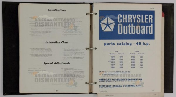 Chrysler Outboard Parts Catalog 45HP (OB887-1) – Vintage OEM Edition - Image 9