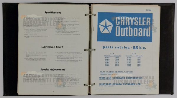 Chrysler Outboard Parts Catalog 50HP-60HP (OB888 Series) – Vintage Original Edition - Image 5