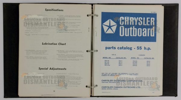 Chrysler Outboard Parts Catalog 50HP-60HP (OB888 Series) – Vintage Original Edition - Image 6