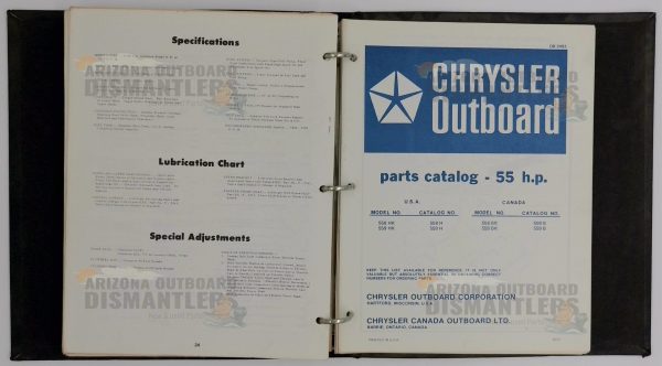 Chrysler Outboard Parts Catalog 50HP-60HP (OB888 Series) – Vintage Original Edition - Image 8