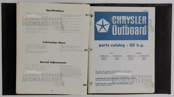 Chrysler Outboard Parts Catalog 50HP-60HP (OB888 Series) – Vintage Original Edition - Image 9