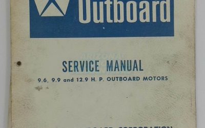 Chrysler Outboard Service Manual 9.6,9.9,12.9 Hp