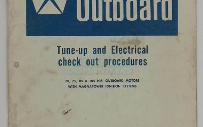 Chrysler Outboard Tune Up and Electrical Check Out Procedures