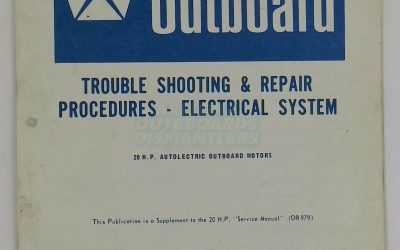 Chrysler Outboard Trouble Shooting And Repair Procedures Electrical System