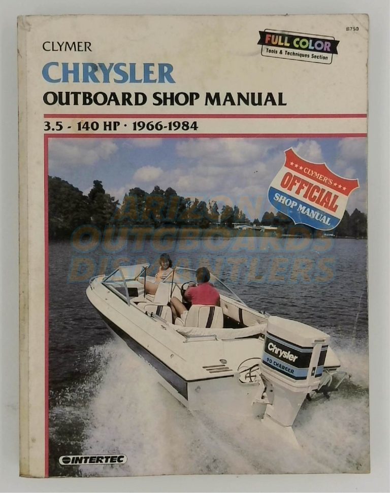 Chrysler Outboard Shop Manual 3.5/140 HP 1966/1984
