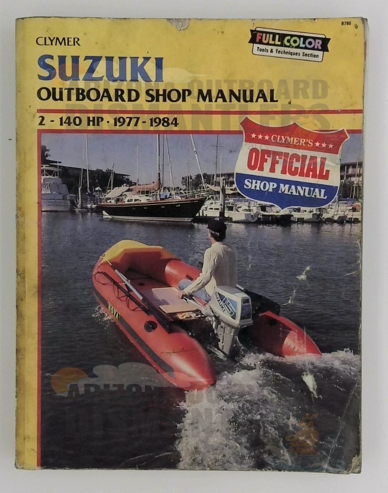 Clymer Suzuki Outboard Shop Manual – 2 to 140HP (1977–1984)