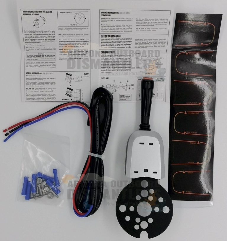 Blinker-Style Trim/Jack Plate Control Switch for SeaStar Steering (Single Function)