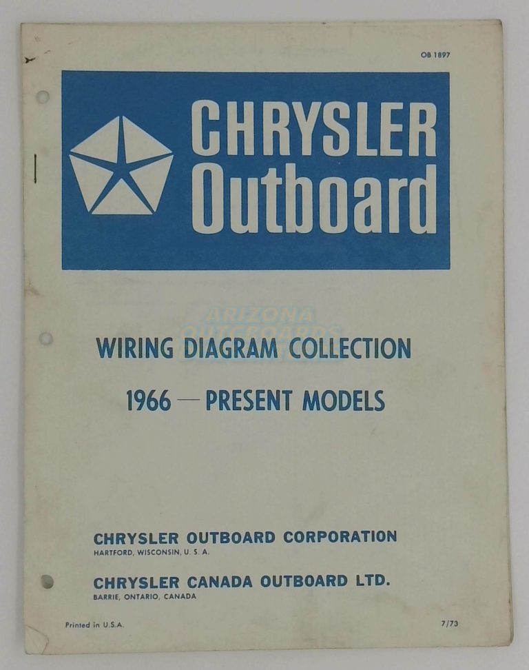 Chrysler Outboard Wiring Diagram Collection 1966