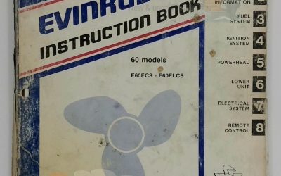 Evinrude Instruction Book – 1980 60HP Models E60ECS / E60ELCS | P/N 5493