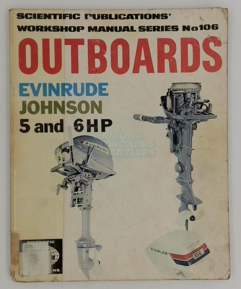 Johnson Evinrude Outboards 5 Hp 6 Hp Workshop Manual N06