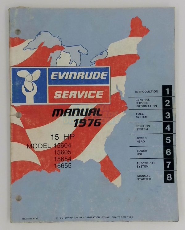 1976 Evinrude 15 Hp Service Manual