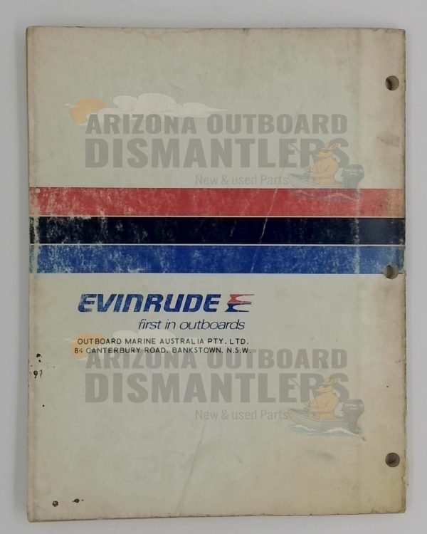 Evinrude Service Instruction Book – 1977 70HP & 75HP Outboards - Image 2