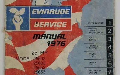 Evinrude Service Manual 1976 25Hp