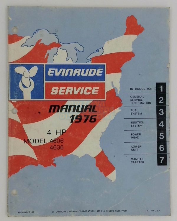 1976 Evinrude 4 Hp Service Manual