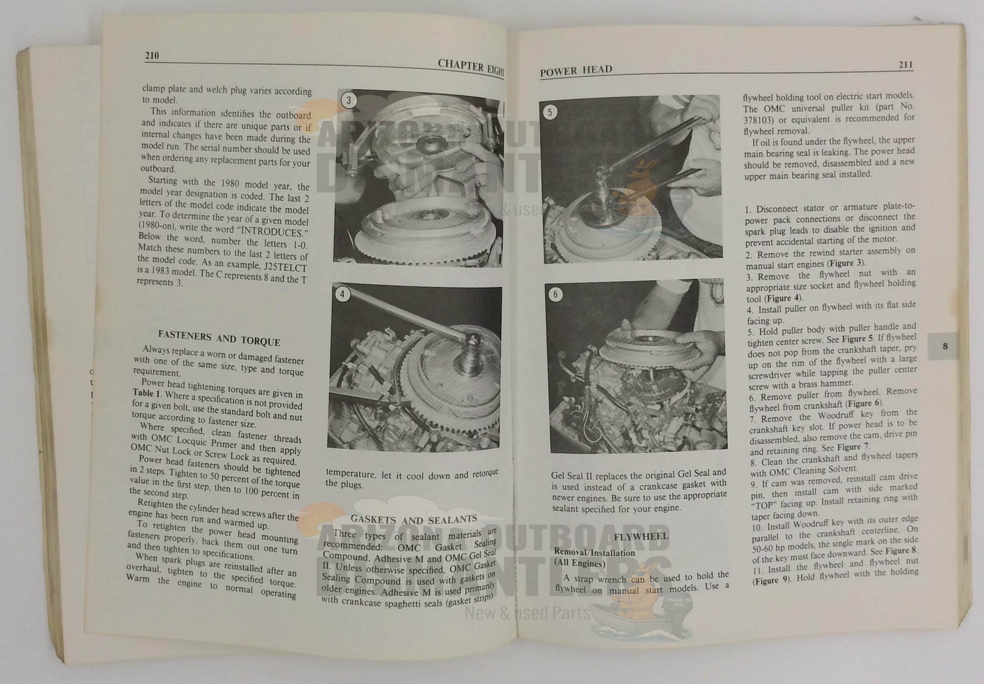 Evinrude/Johnson Service manual 50-235Hp 1973-1984 - Image 2