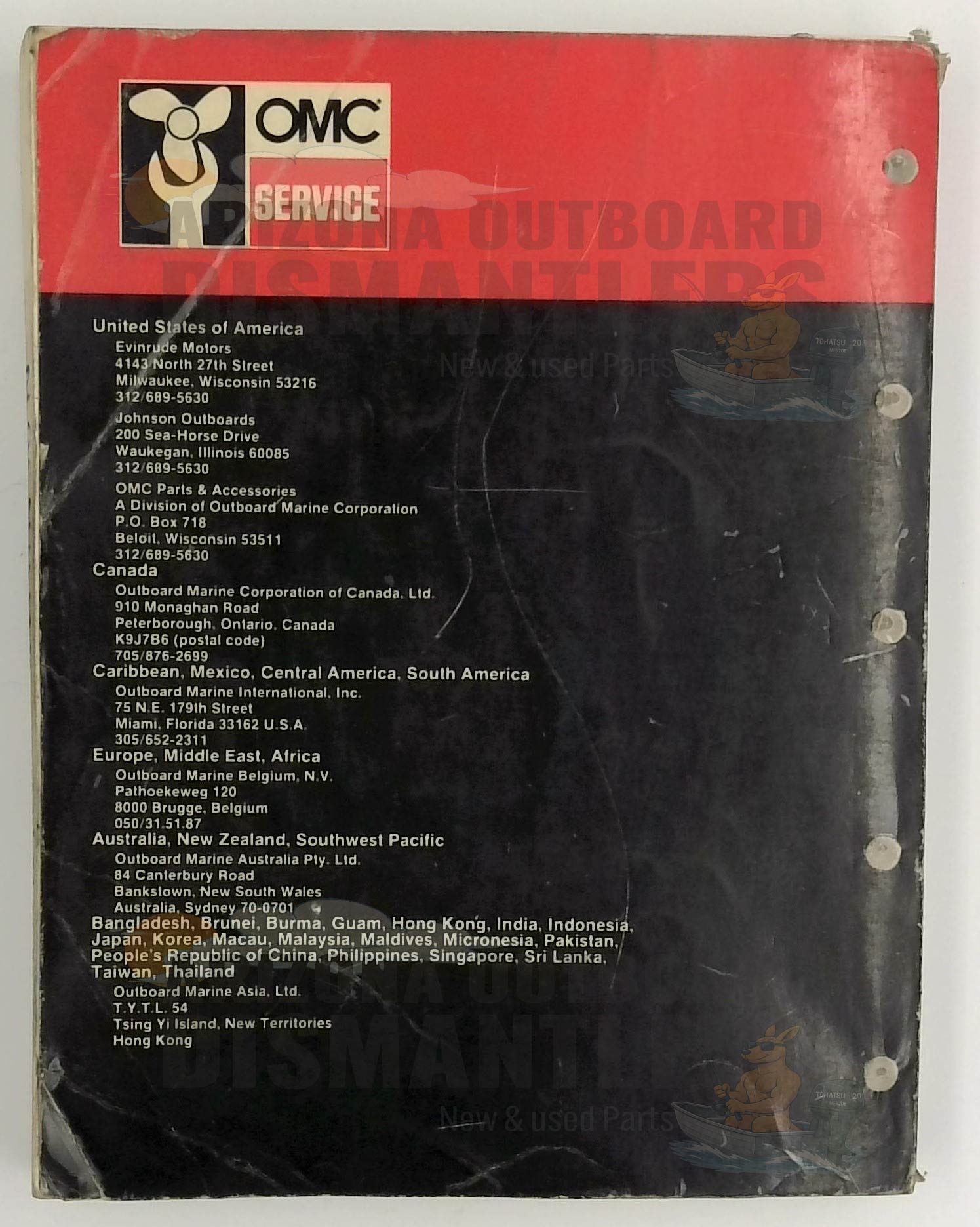 Evinrude/Johnson Service manual Colt/Junior thru 55 Commercial 1986 – Johnson - Image 3