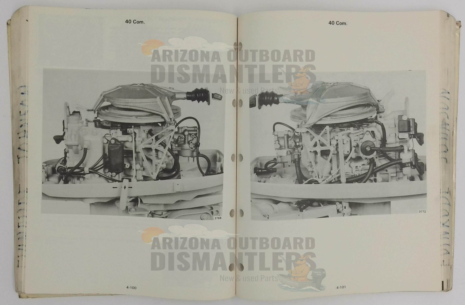 Evinrude/Johnson Service manual Colt/Junior thru 55 Commercial 1986 – Johnson - Image 2