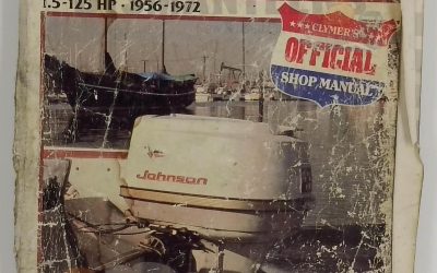 Evinrude/Johnson outboard shop Manual 1.5/125Hp 1956-1972 – Johnson