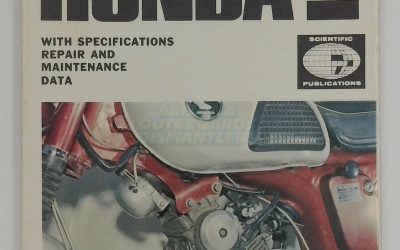 Honda 125 Motorcycle Workshop Manual No 133
