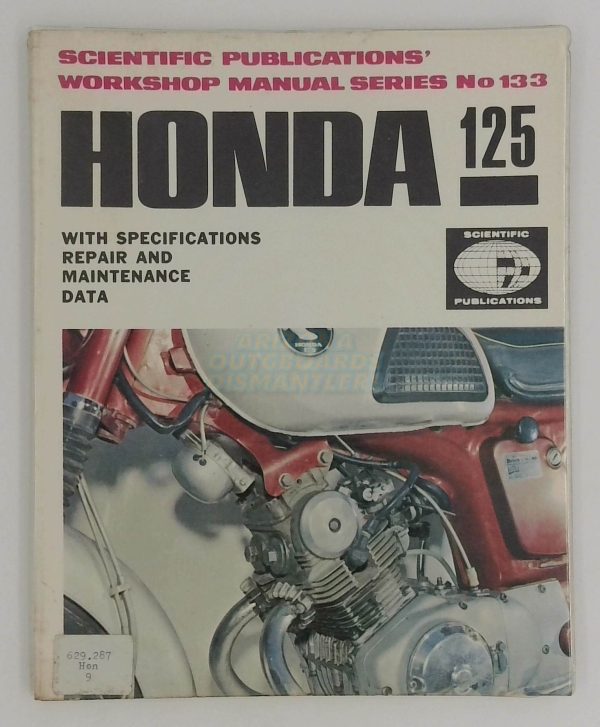 Honda 125 Motorcycle Workshop Manual No 133