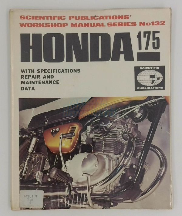 Honda 175 Motorcycle Workshop Manual No 132