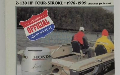 Honda Outboard Shop Manual 2-130 Hp Four Stroke 1976-1999