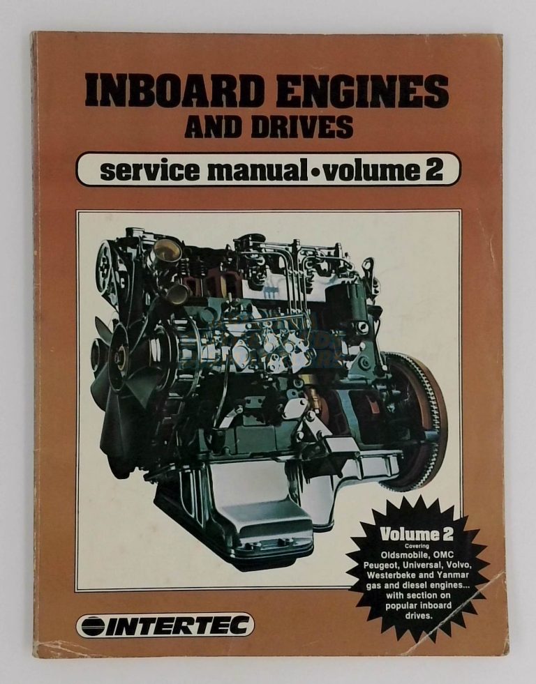 Inboard engines And Drives service Manual Volume 2
