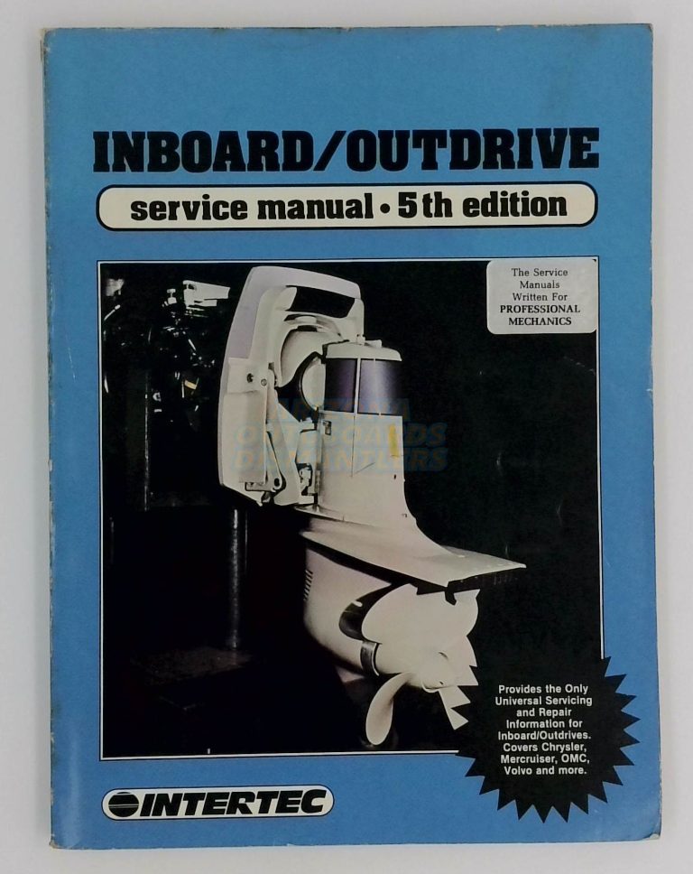 Inboard/Outdrive Service Manual 5th Edition