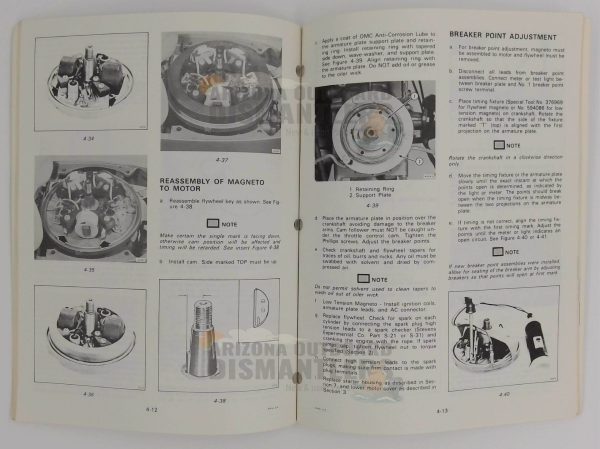 096502 Instruction Book – 1978 Evinrude 2HP / 4HP - Image 3