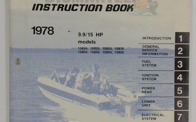 096504 Instruction Book – 1978 Evinrude 9.9/15HP