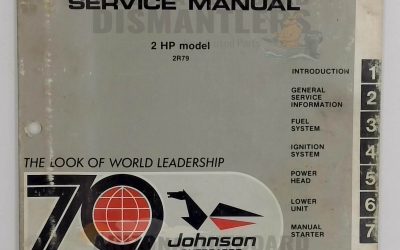 JM-7902 – 2HP Models 1978 Service Manual – Johnson