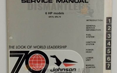 JM-7904 – 6HP Models 1978 Service Manual – Johnson